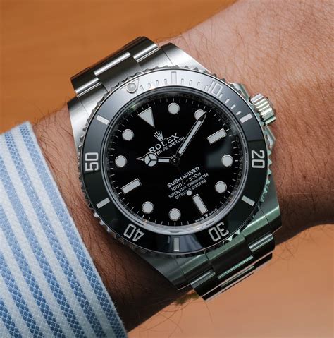 rolex submariner no date ticking|Rolex no date submariner 2021.